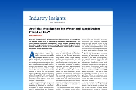 AI in Action: Aquasight Transforms Utility Operations Nationwide article
